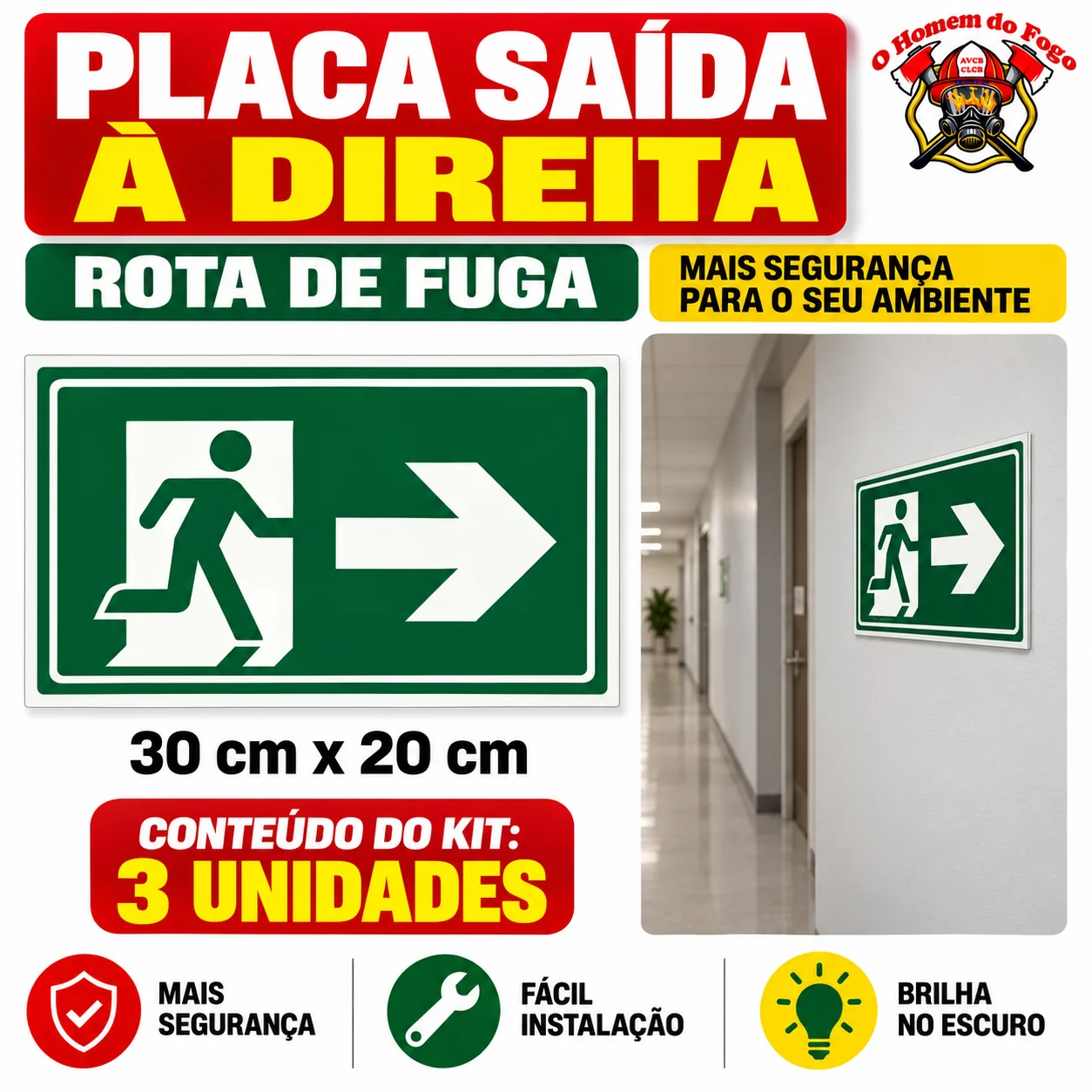 Saída direita